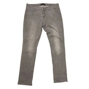 Levi’s 545 Studded Gray Skinny Jean Zipper Pocket Size 14